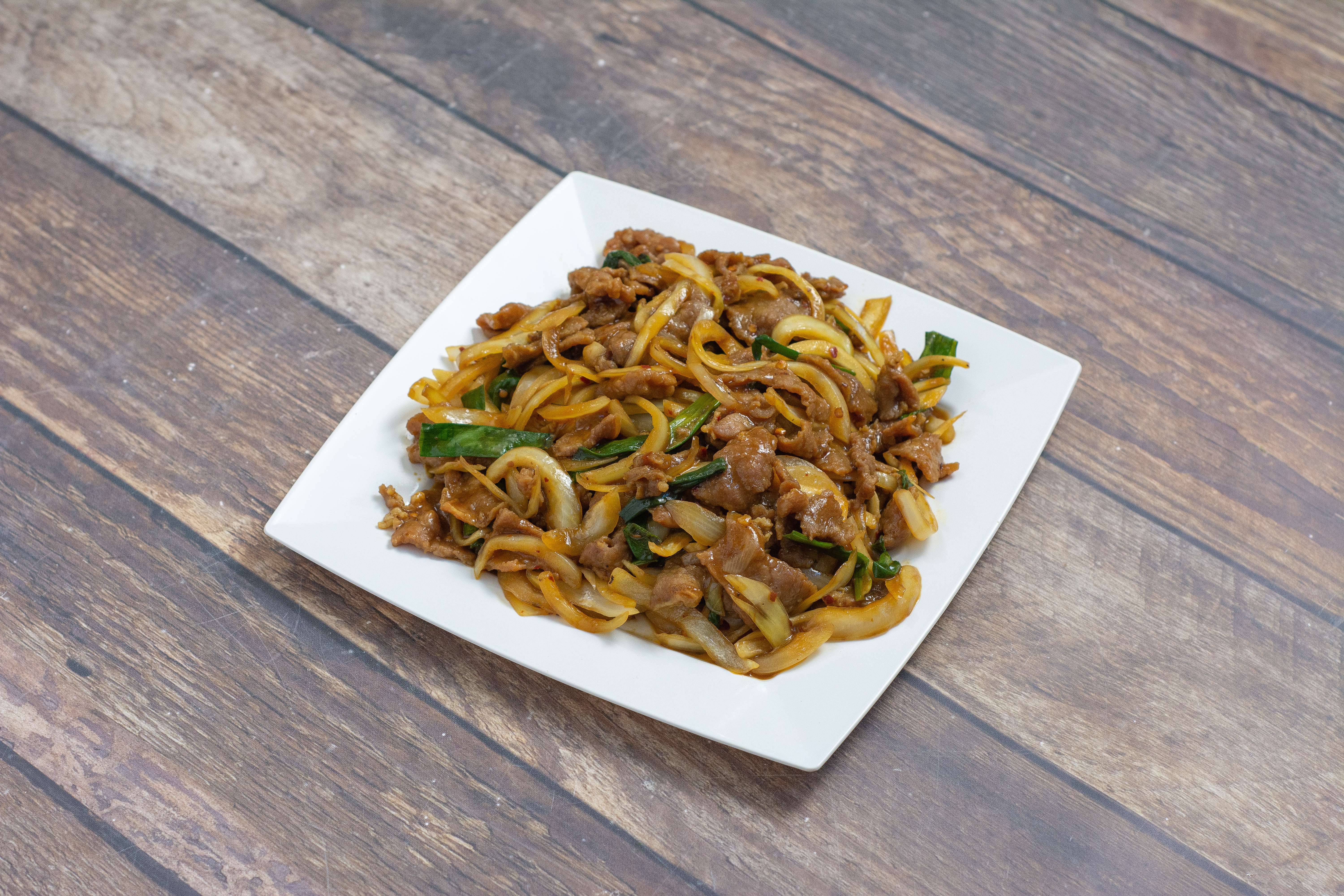 Order Mongolian Beef food online from First Wok store, Sunnyvale on bringmethat.com