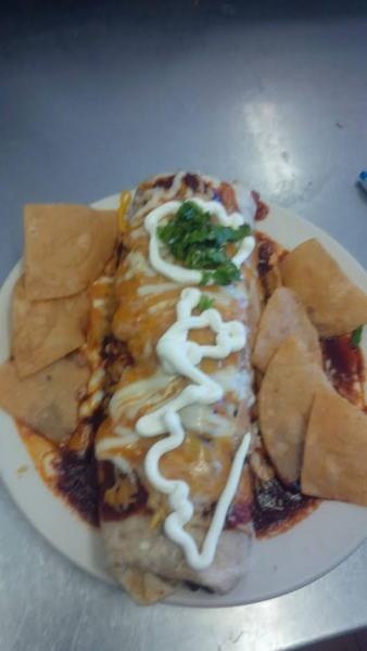 Order Burro enchilada foot long food online from Taco Sur (del sur) store, Lake Worth on bringmethat.com
