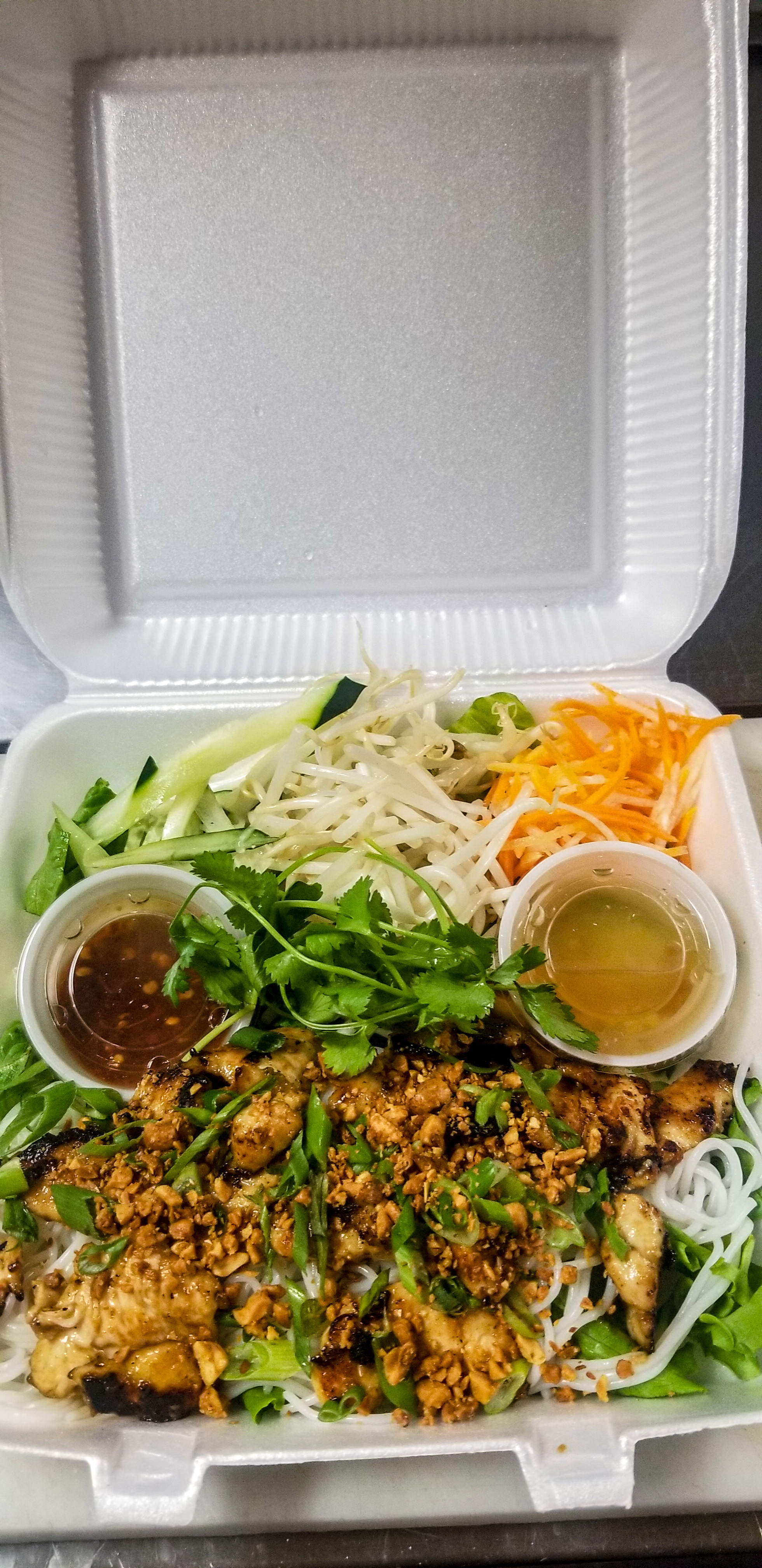 Order Vermicelli Bowl Chicken  food online from Wicked Pho store, El Paso on bringmethat.com