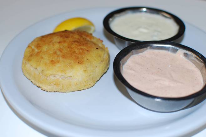 Order Crab Cake food online from Poor Richard's Restaurant store, Gainesville on bringmethat.com