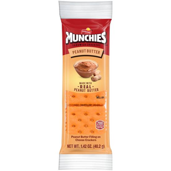 Order Munchies Peanut Butter Sandwich Crackers food online from Exxon Food Mart store, Port Huron on bringmethat.com