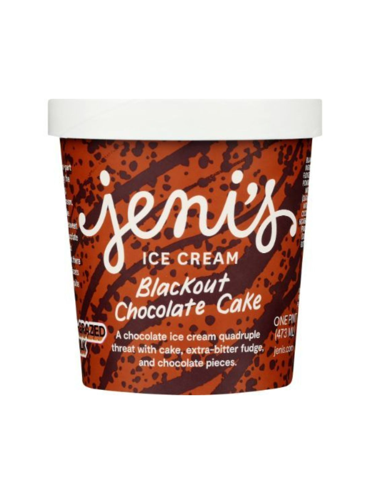 Order Jeni's Blackout Chocolate Cake Ice Cream (1 Pint) food online from Stock-Up Mart store, Minneapolis on bringmethat.com