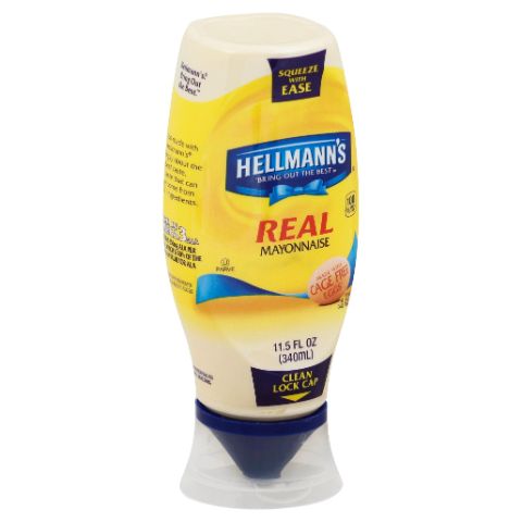 Order Hellmans Real Mayo Squeeze 11.5oz food online from 7-Eleven store, Manorville on bringmethat.com