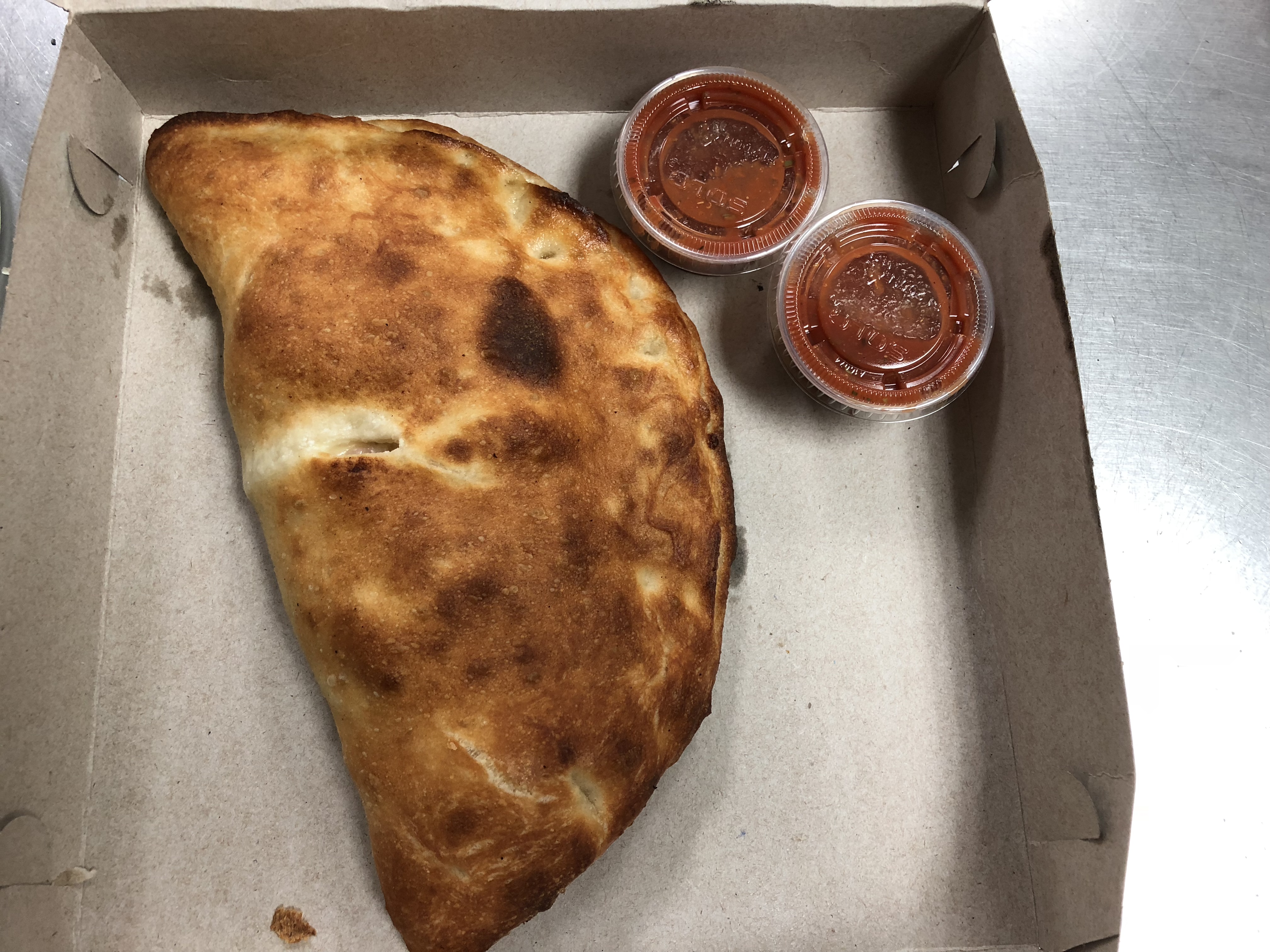 Order Mozzarella Cheese Calzone food online from Pie Time store, Rochester on bringmethat.com