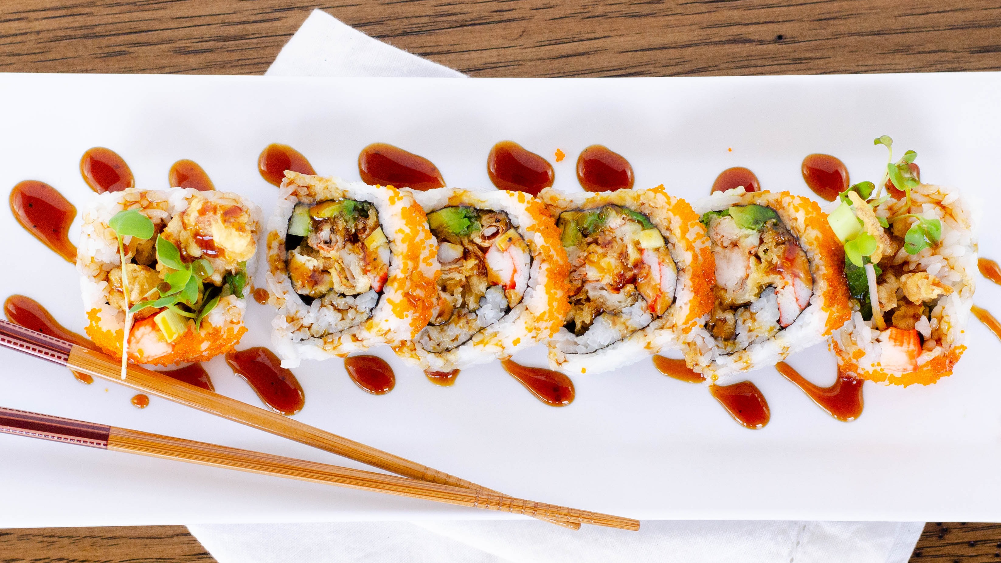 Order Spider Roll food online from Sushi Track store, Beaverton on bringmethat.com