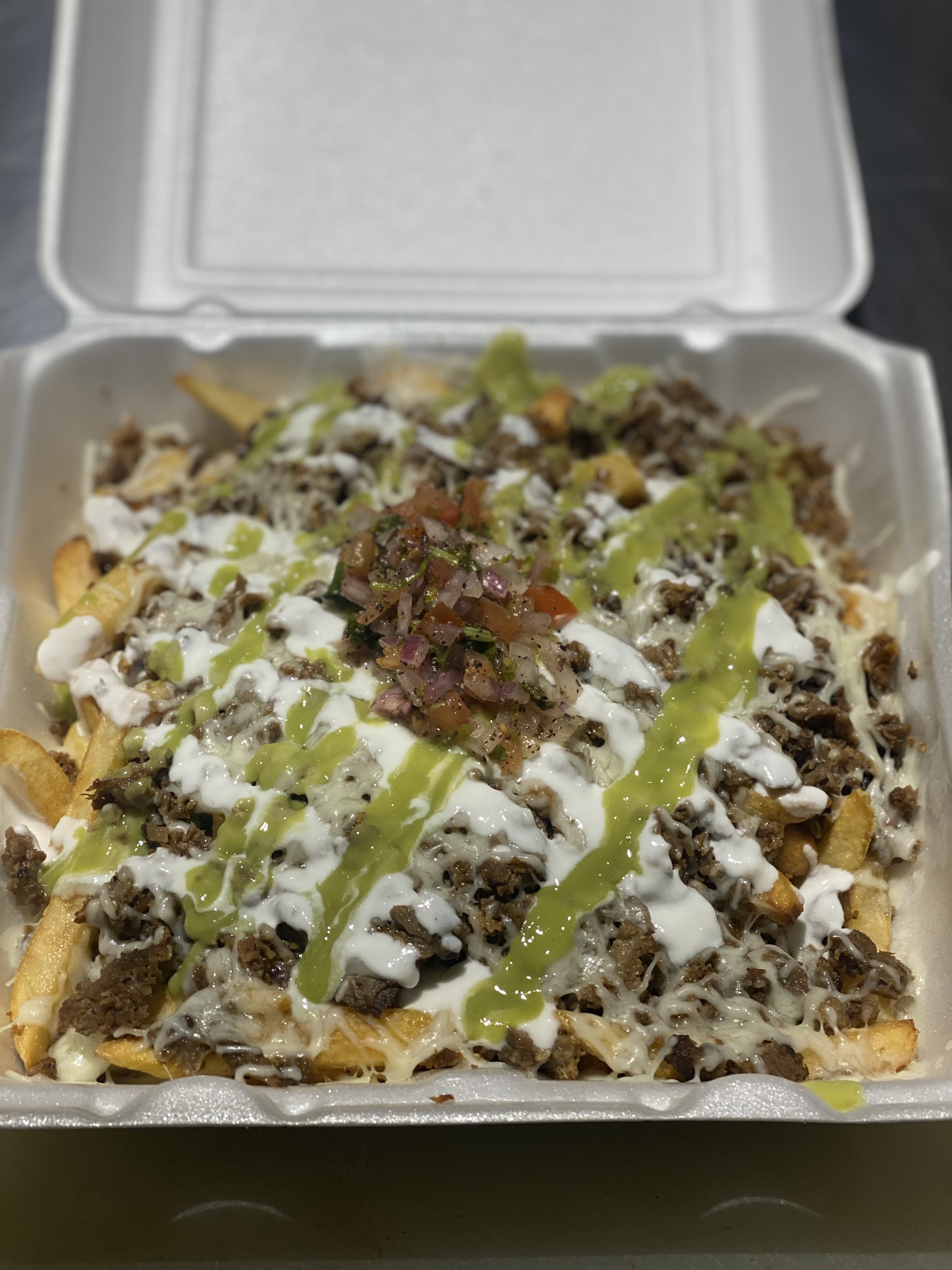 Order Asada Fries food online from Tacos More store, Mira Loma on bringmethat.com