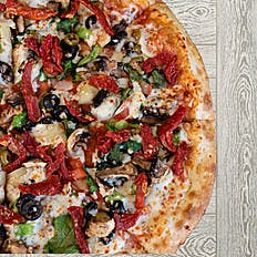 Order Super Veggie Pizza - Medium 12" food online from Big Daddy's Pizza store, Salt Lake City on bringmethat.com