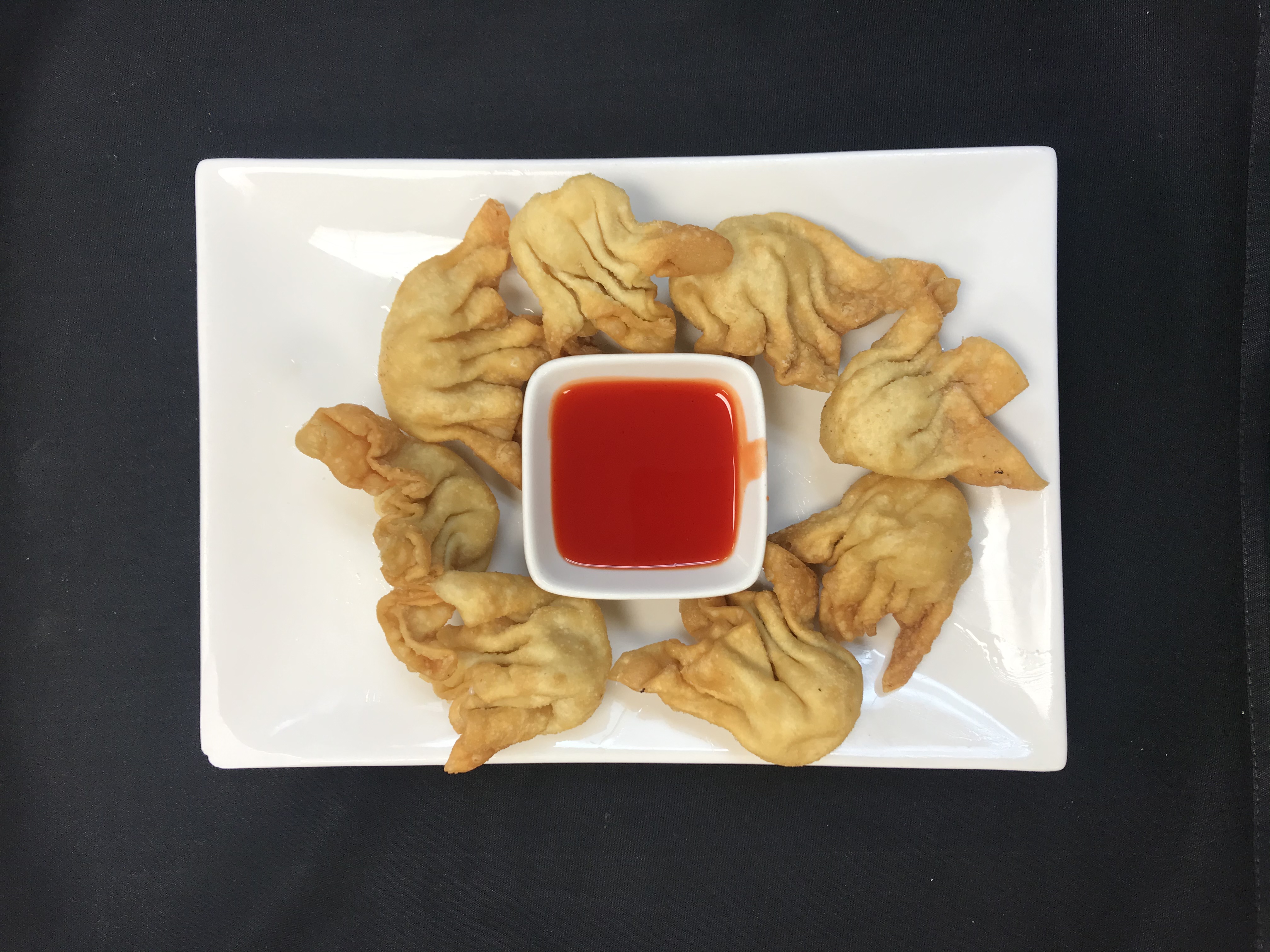 Order 8 Piece Crab Rangoon food online from Little V store, League City on bringmethat.com