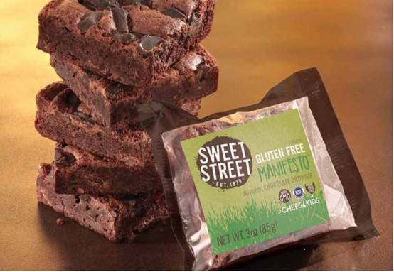 Order Gluten Free Fudge Brownie food online from Nathan Famous store, Lawrenceburg on bringmethat.com