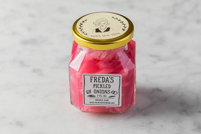 Order 7 oz Homemade Pickled Onions food online from Jack's Wife Freda store, New York on bringmethat.com