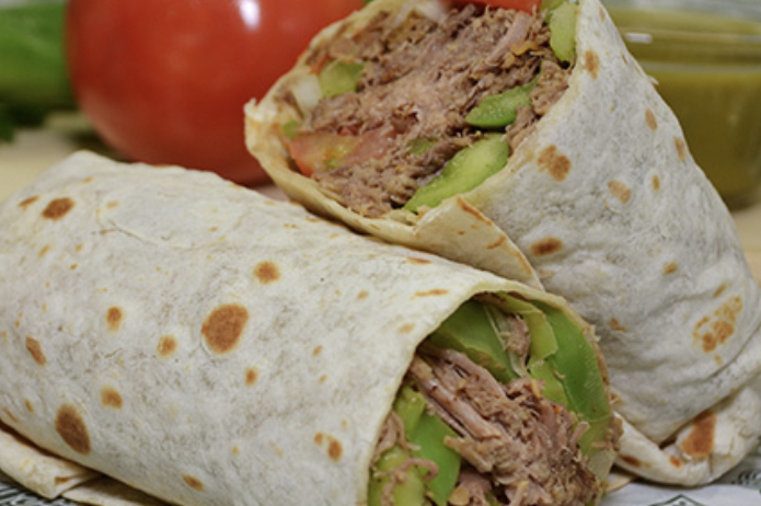 Order Beef Burrito food online from Federico Mexican Food store, Albuquerque on bringmethat.com