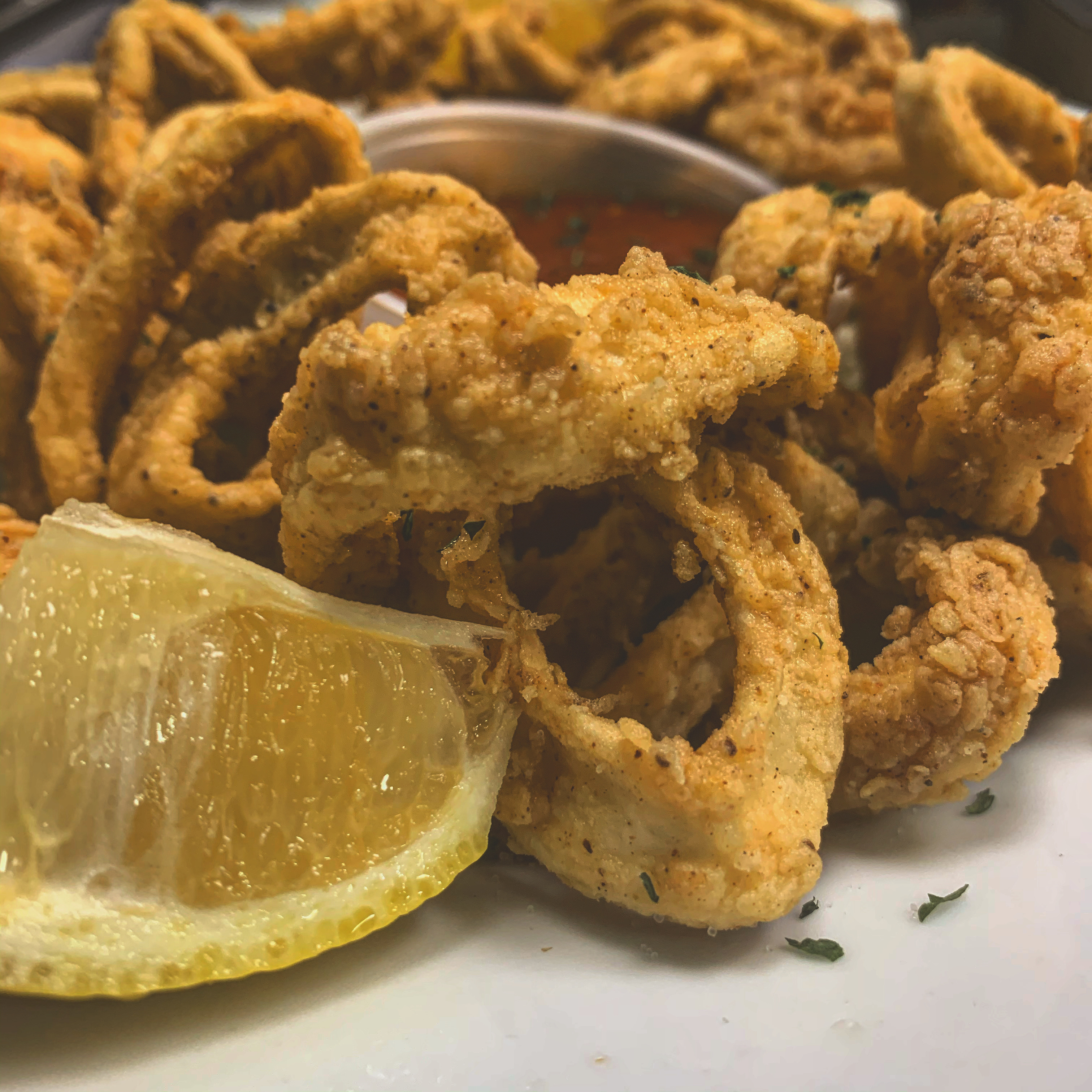 Order Fried Calamari food online from Don Giovanni Wood Fired Pizza & Bar store, South Amboy on bringmethat.com