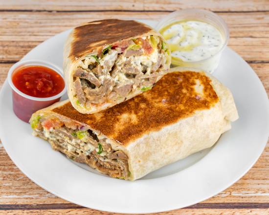 Order Gyro Wrap food online from Halal Shawarma store, Houston on bringmethat.com