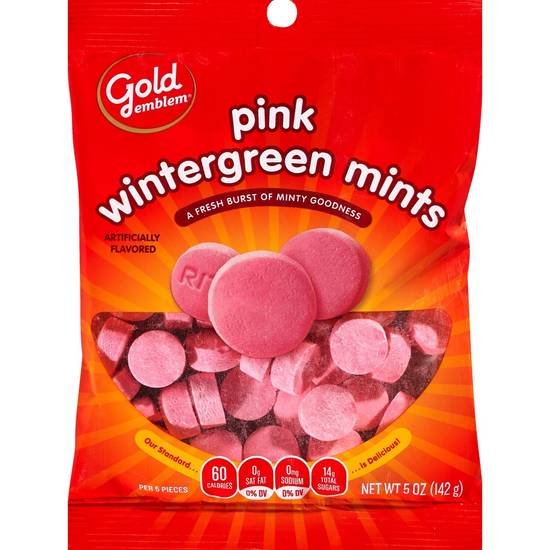 Order Gold Emblem Pink Wintergreen Mints, 5 OZ food online from CVS store, Tulsa on bringmethat.com