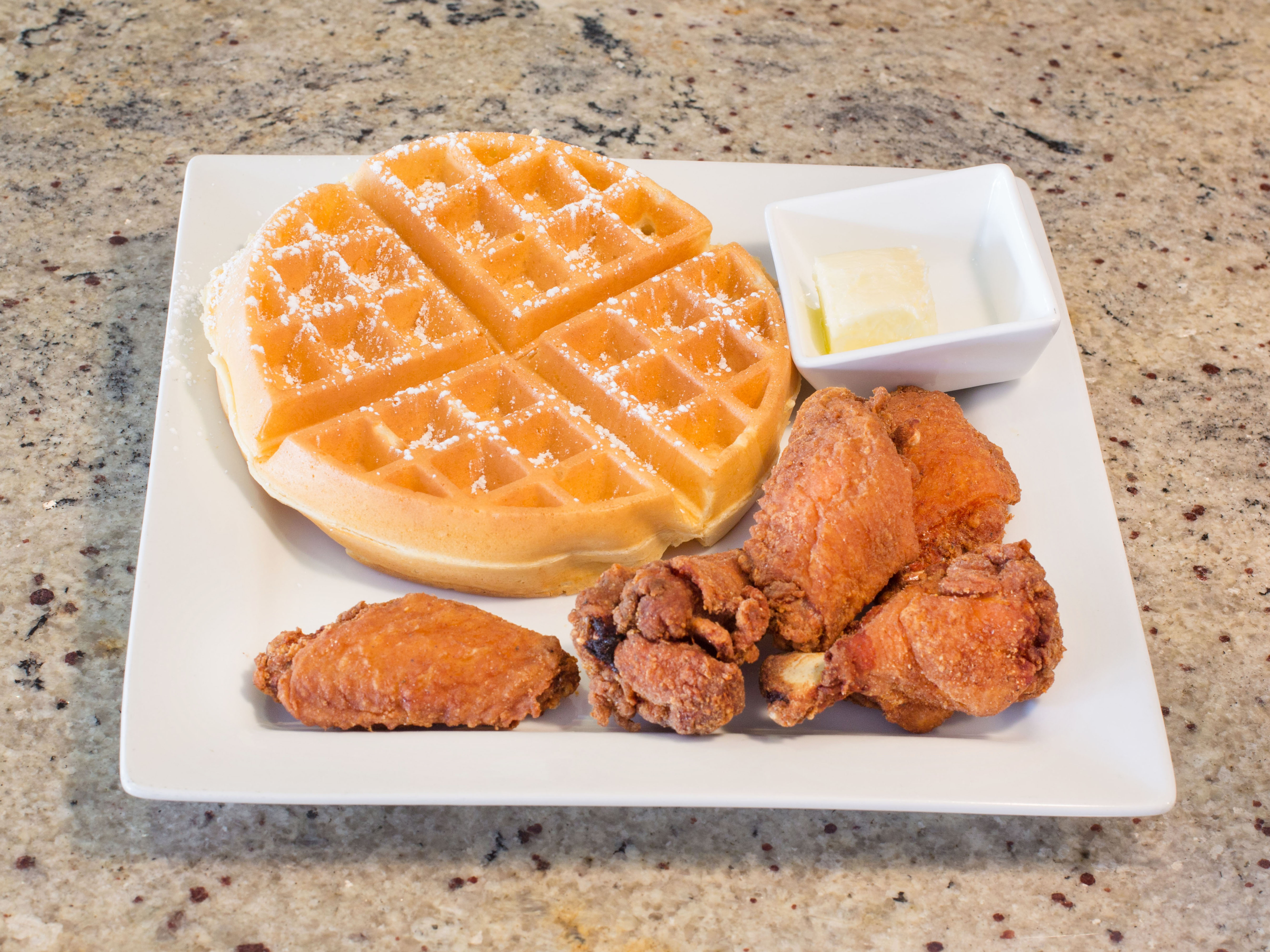 Order Chicken and Waffles food online from Cafe Metro store, Teaneck on bringmethat.com