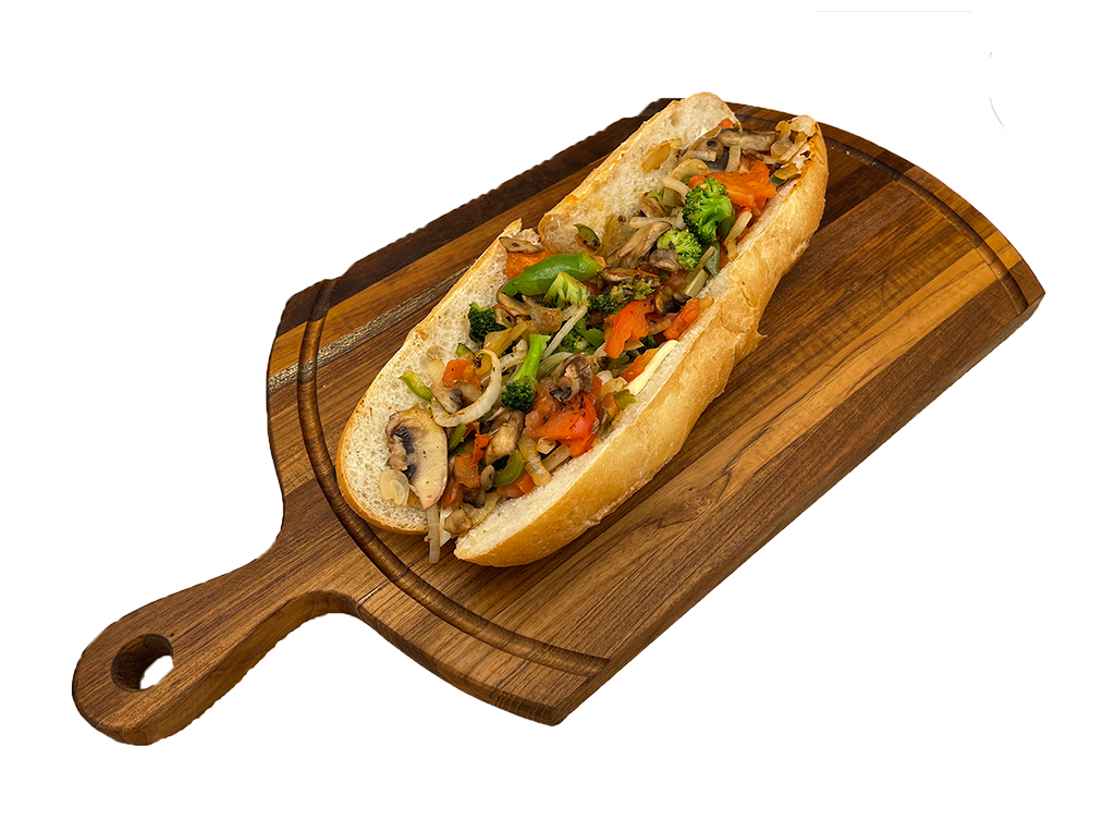 Order Grilled Veggie Sub food online from Land of Pizza Inc store, South Boston on bringmethat.com