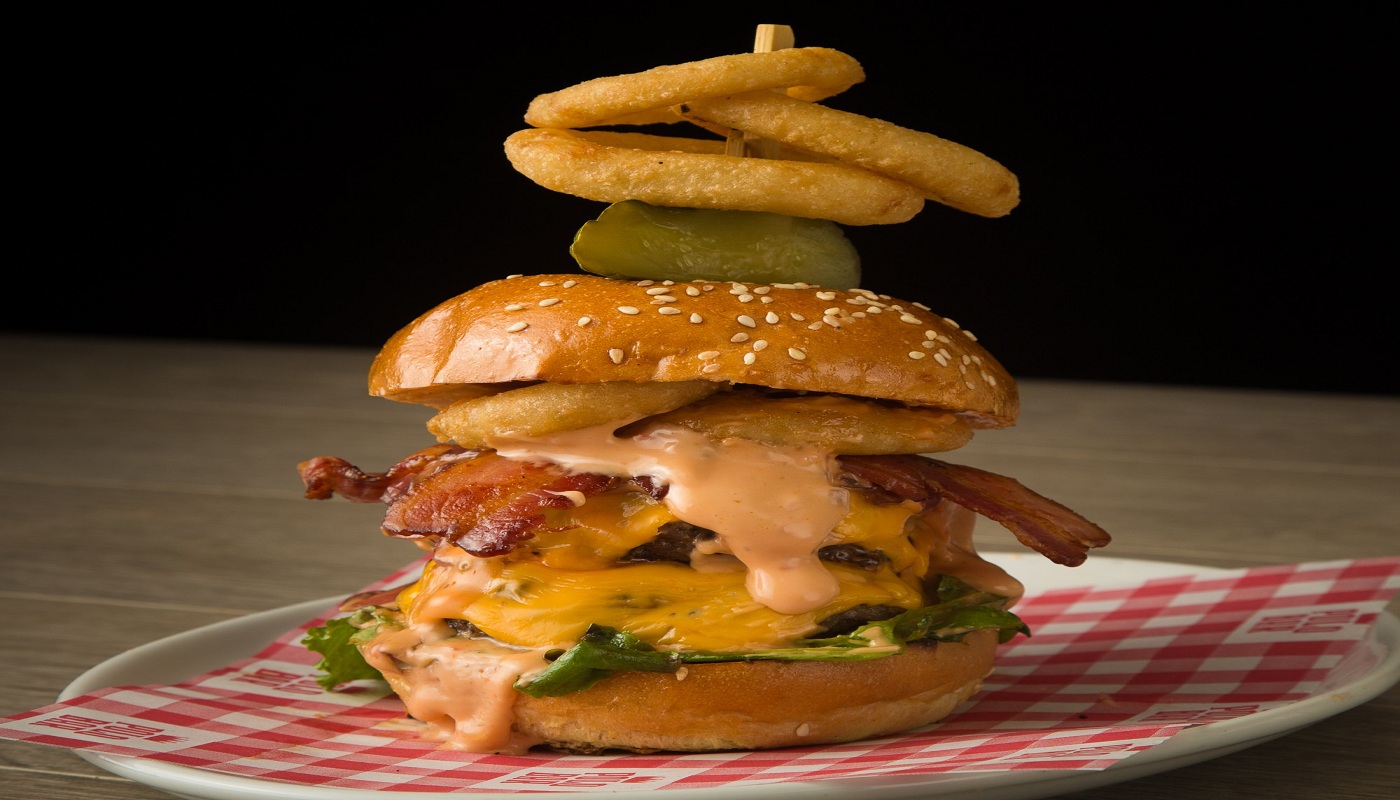 Order The Finesse Burger food online from Fire Grill Burgers store, Schiller Park on bringmethat.com