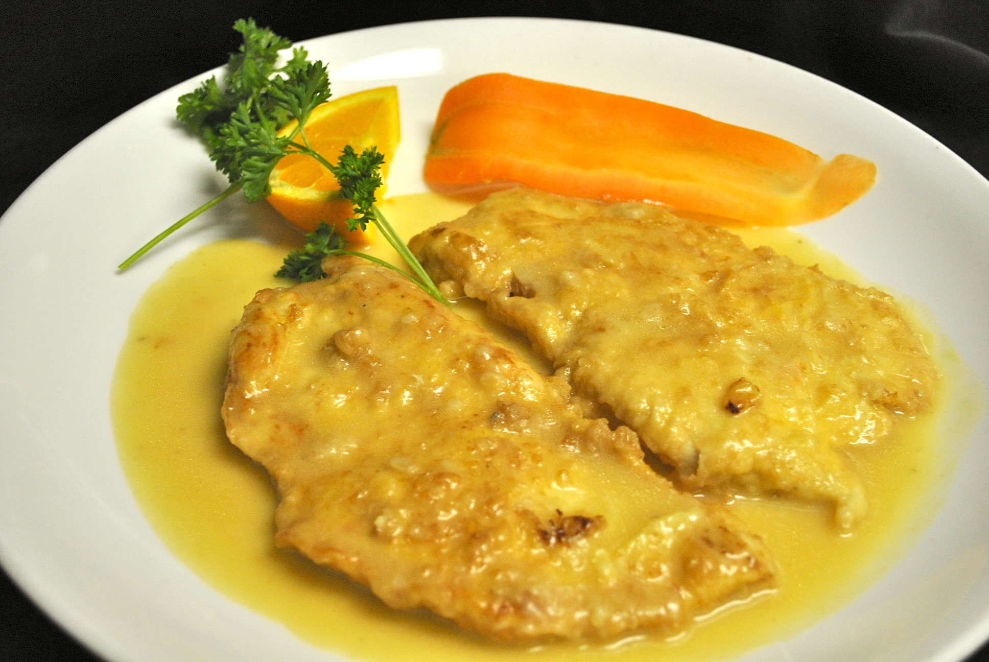Order Chicken Francaise Platter food online from Crosstown diner store, Bronx on bringmethat.com