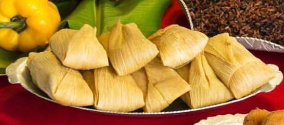 Order Tamal Cubano con puerco food online from Cafe Piquet store, Bellaire on bringmethat.com