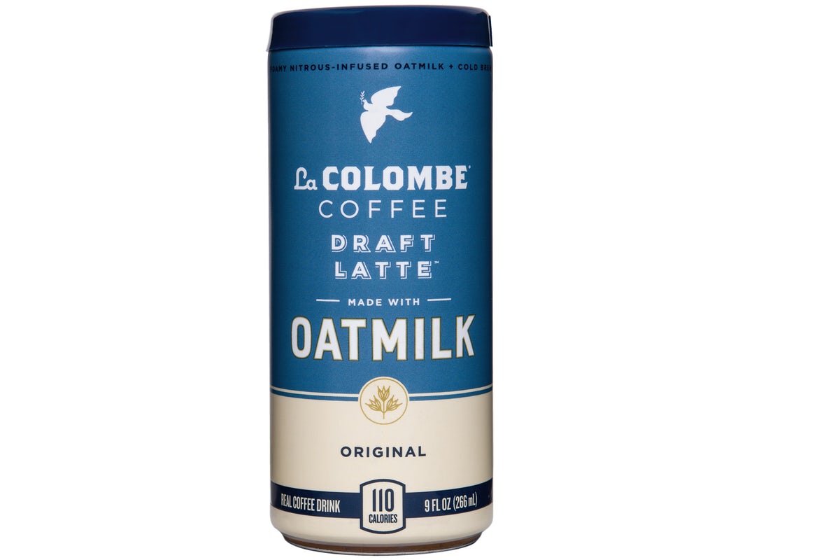 Order La Columbe Oatmilk Draft Latte - 9oz Can [DF][GF][VEG] food online from Original Chopshop store, Plano on bringmethat.com