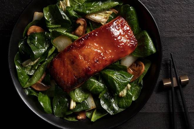 Order Miso Glazed Salmon food online from P.F. Chang store, Winston-Salem on bringmethat.com