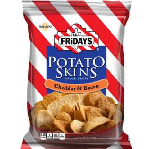 Order TGI Fridays Cheddar Bacon Potato Skins 3oz food online from 7-Eleven store, Toledo on bringmethat.com