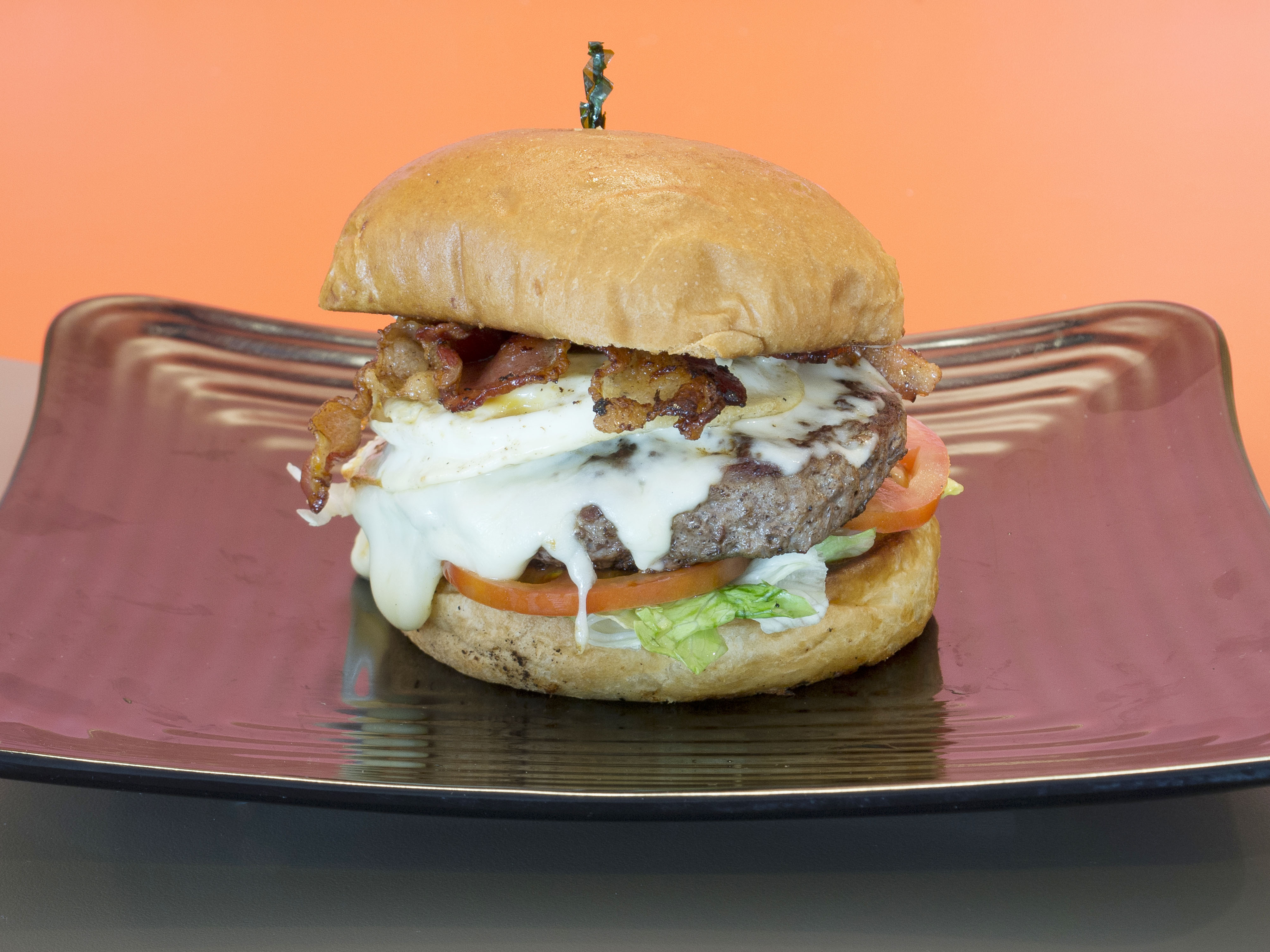 Order The Knockout Burger food online from Chapps Burgers store, Arlington on bringmethat.com