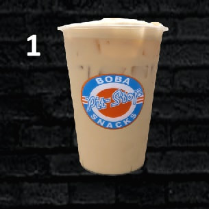 Order House Milk Tea  food online from Pit Stop Boba Shop store, South San Francisco on bringmethat.com