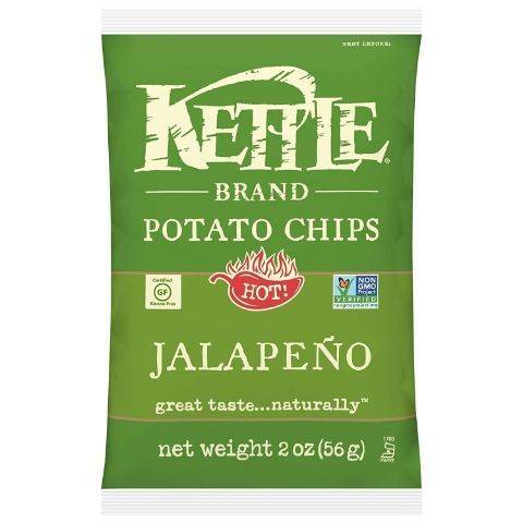 Order Kettle Potato Chips Jalapeno 2oz food online from 7-Eleven store, Lakewood on bringmethat.com