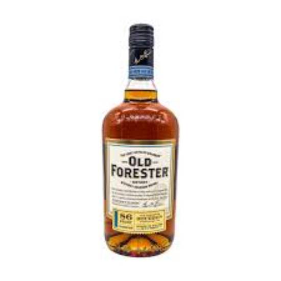 Order Old Forester Bourbon 86 proof 750ml food online from Fast Stop Market & Liquor store, Victorville on bringmethat.com
