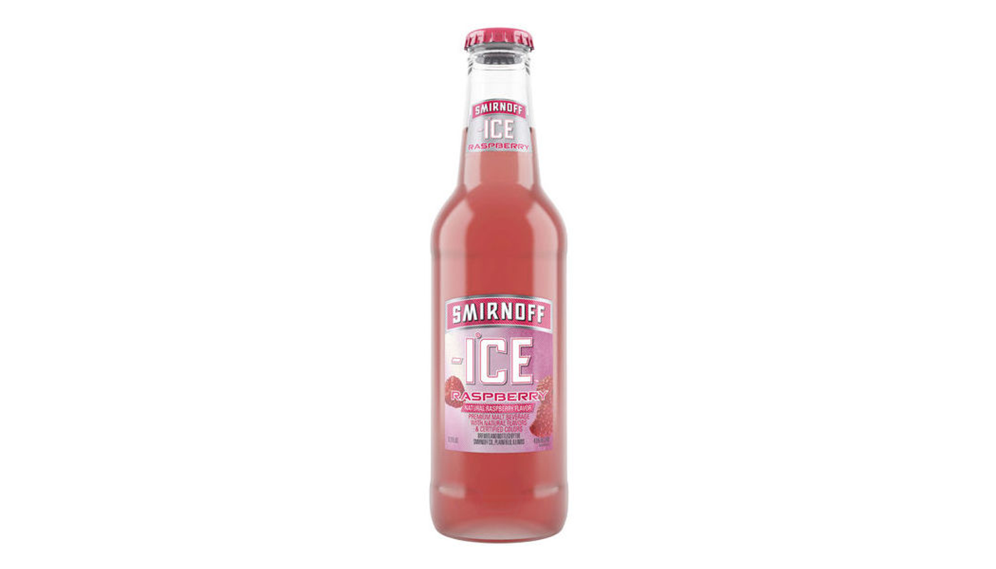 Order Smirnoff Twisted V Raspberry 6 Pack 11.2 oz Bottles food online from Orcutt Liquor & Deli store, Orcutt on bringmethat.com