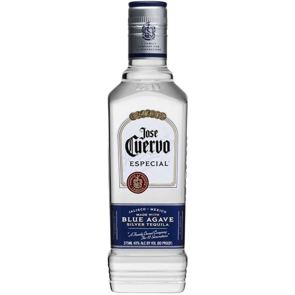 Order Jose Cuervo Silver Tequila 375 ml. food online from Mirage Wine & Liquor store, Palm Springs on bringmethat.com