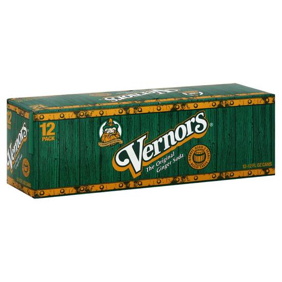 Order Vernors Soda The Original Ginger (12 oz x 12 ct) food online from Rite Aid store, Grafton on bringmethat.com