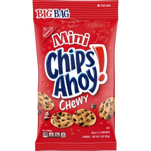Order Nabisco Chips Ahoy Chewy Big Bag 3oz food online from 7-Eleven store, Sunbury on bringmethat.com