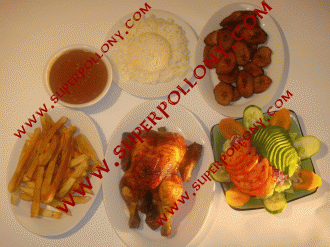 Order C. Ecuadorian Combo  food online from Super pollo restaurant store, Ridgewood on bringmethat.com