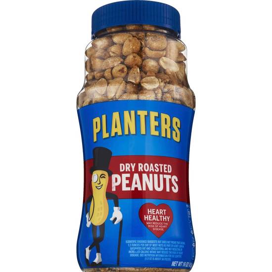 Order Planters Dry Roasted Peanuts 16 OZ food online from CVS store, LA QUINTA on bringmethat.com