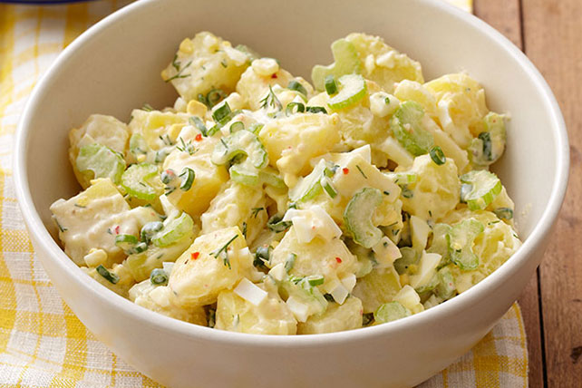 Order 1 lb. Bobby's Famous Potato Salad (Friday & Saturday Only) food online from Bobby Chez Crab Cakes store, Cherry Hill on bringmethat.com