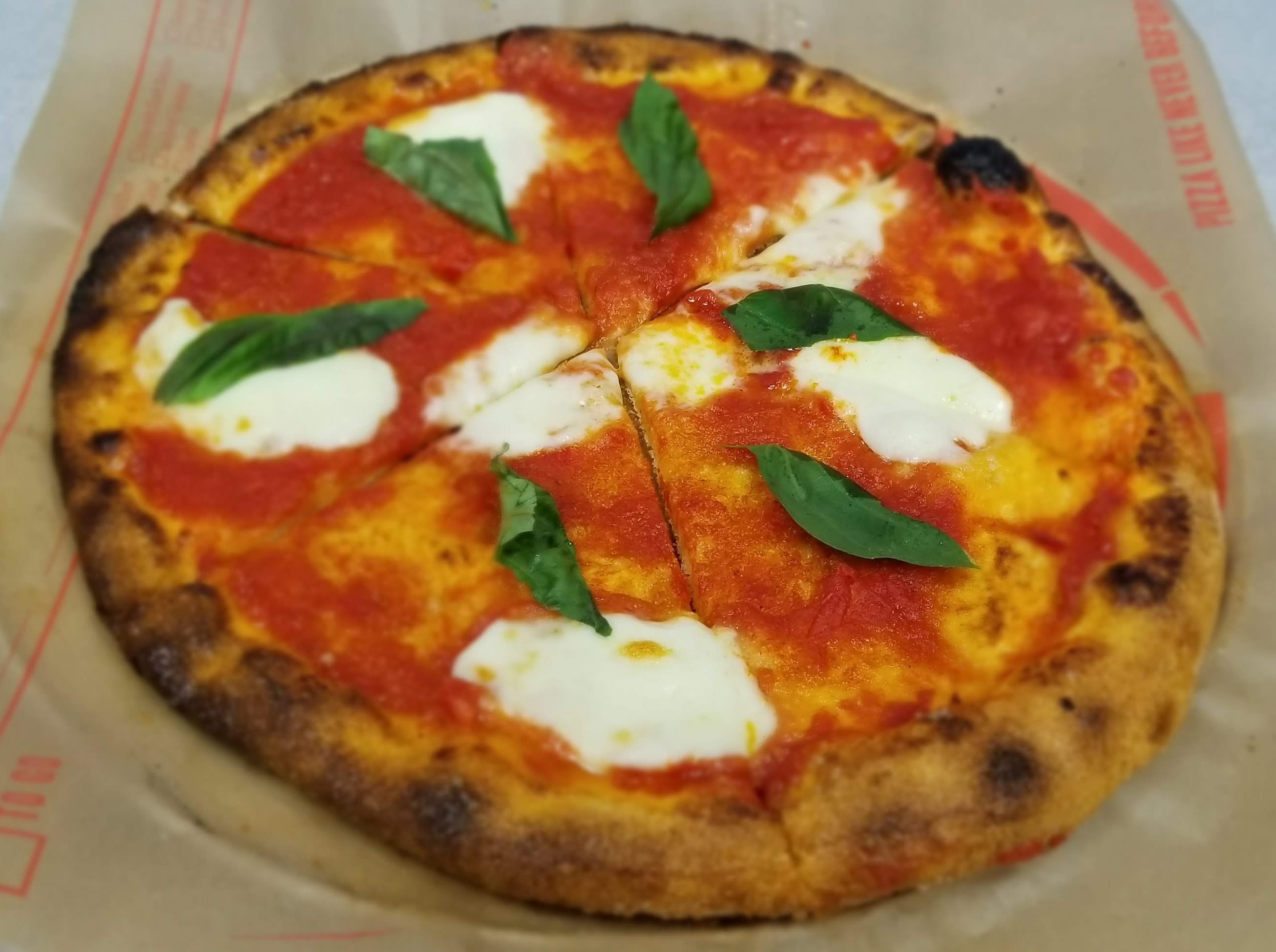 Order Queen Margherita Pizza - Personal 10'' food online from Firenza Pizza store, Los Angeles on bringmethat.com