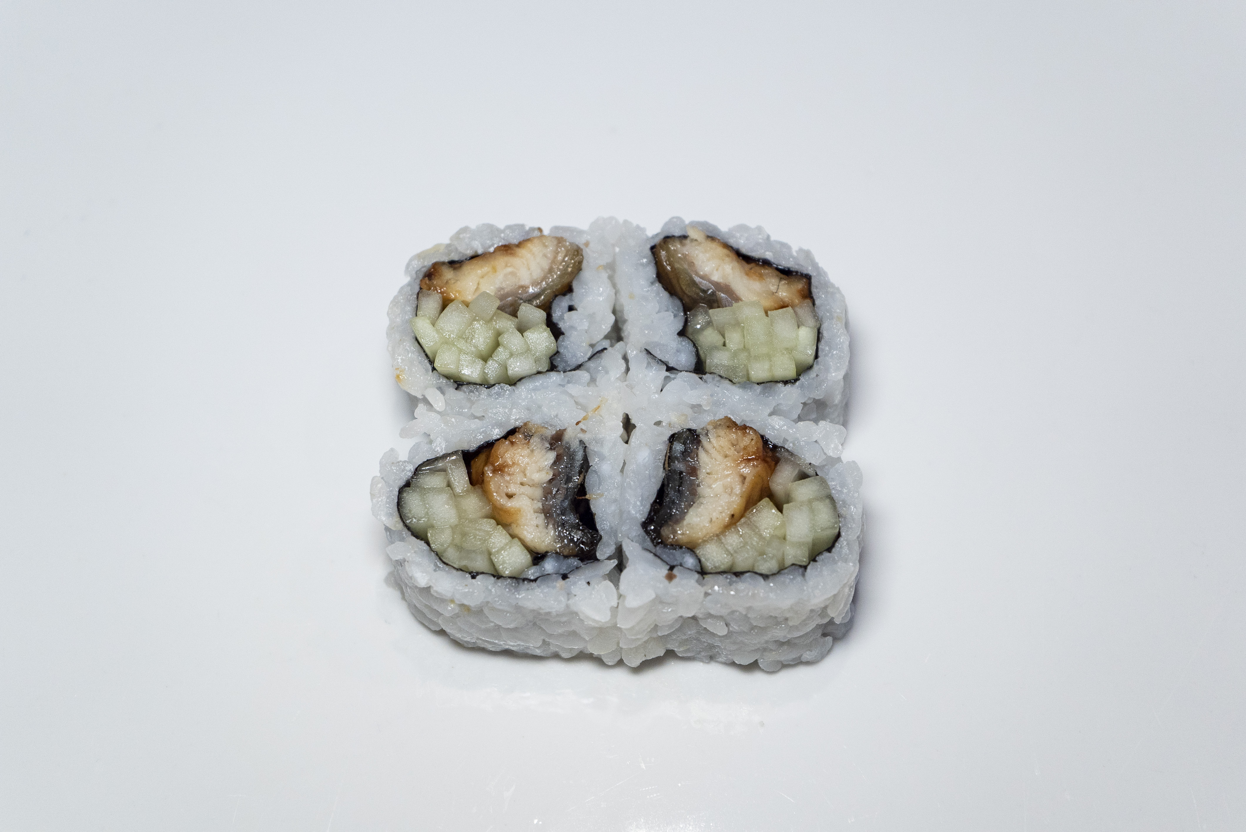 Order Eel Cucumber Roll food online from Zutto Japanese American Pub store, New York on bringmethat.com