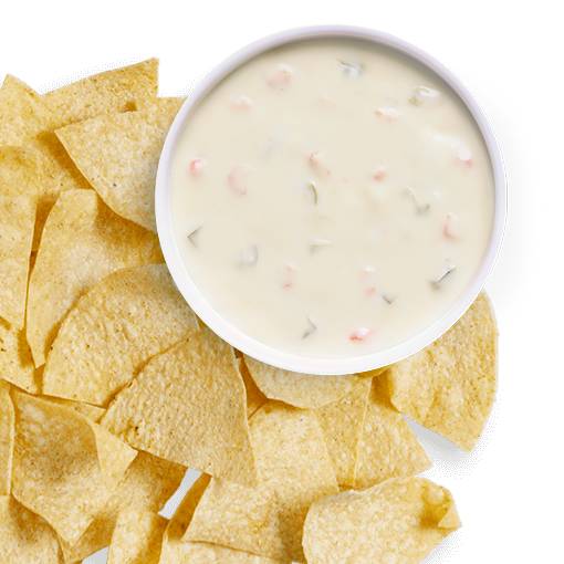 Order Large Chips & Large Queso Blanco food online from Chipotle Mexican Grill store, Hunt Valley on bringmethat.com