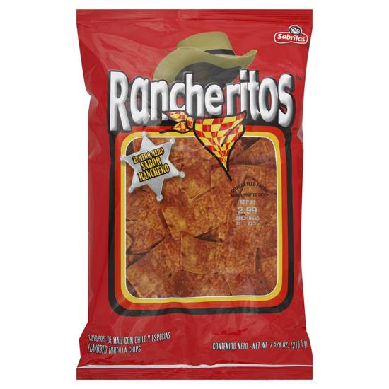 Order Sabritas Tortilla Chips, Flavored - 7.625 oz food online from Rite Aid store, Yamhill County on bringmethat.com