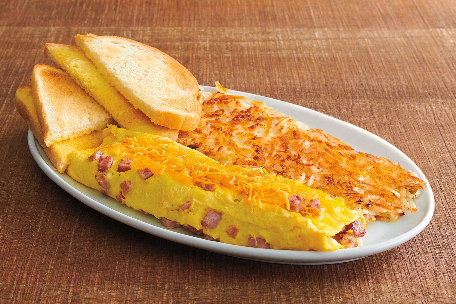 Order Ham and Cheese Omelet food online from Farmer Boys store, Northridge on bringmethat.com