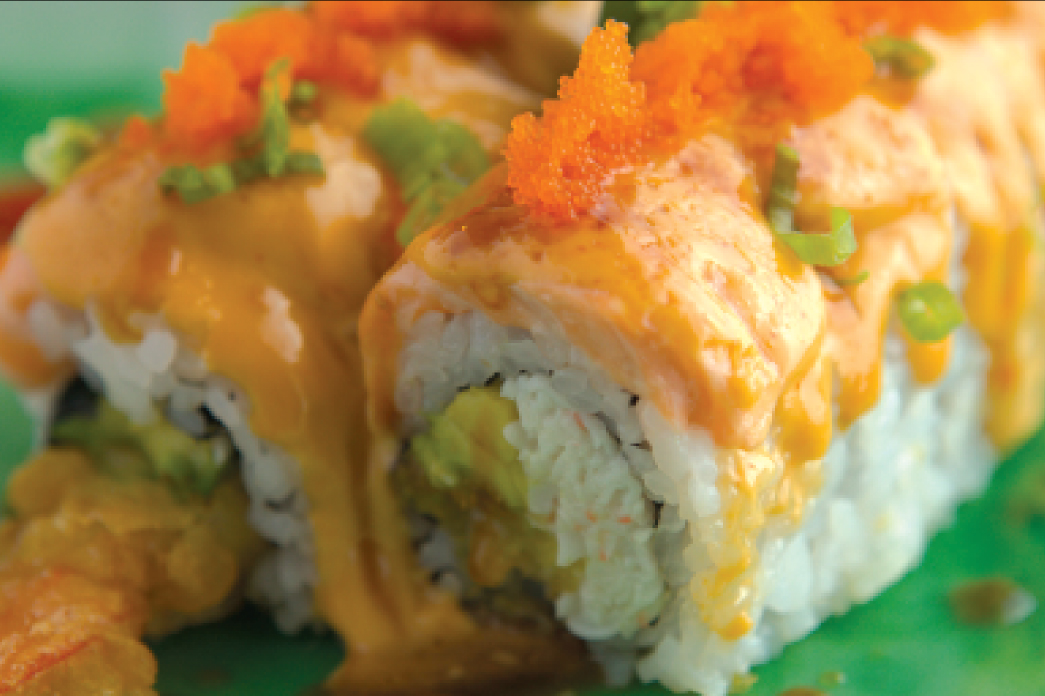 Order Baked Awesome Roll food online from Sushi Kuchi store, San Diego on bringmethat.com