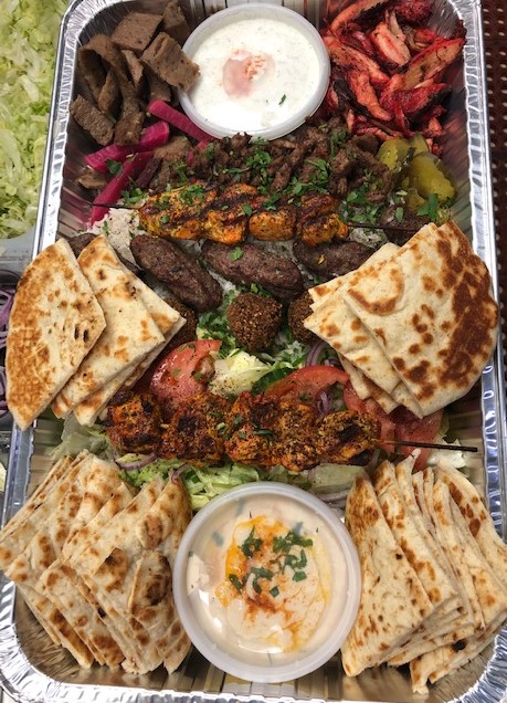 Order Family Tray  food online from Go Falafel store, North Olmsted on bringmethat.com