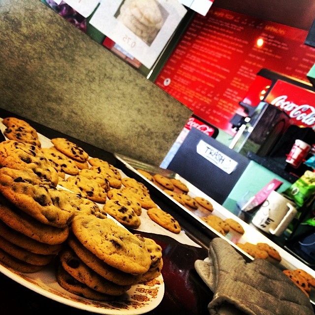 Order 2 X Chocolate Chip Cookie food online from Rosaria Pizza store, San Diego on bringmethat.com