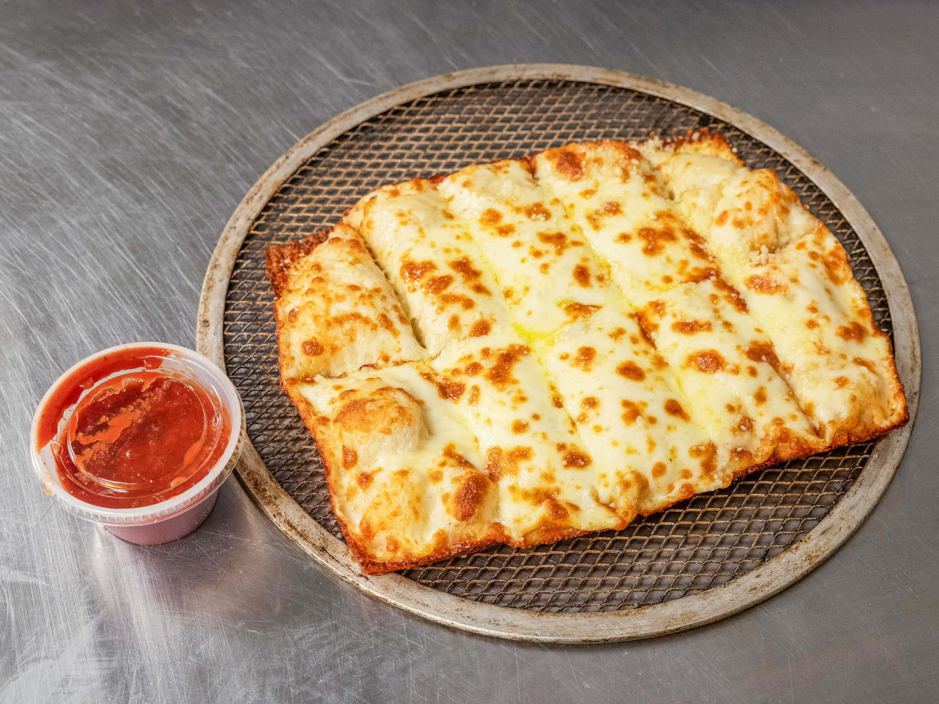 Order  Garlic Cheese Bread food online from Pizza King store, Wyandotte on bringmethat.com