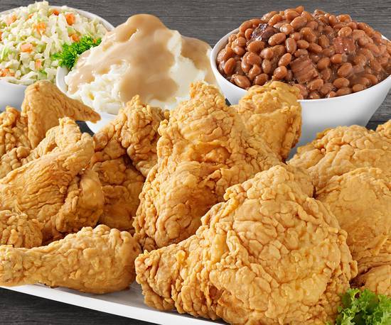 Order 12 Pcs Chicken or Tenders 3 Large Sides food online from Brown's Chicken & Pasta store, Melrose Park on bringmethat.com
