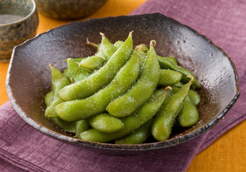 Order 6. Edamame food online from China Express store, Arlington on bringmethat.com