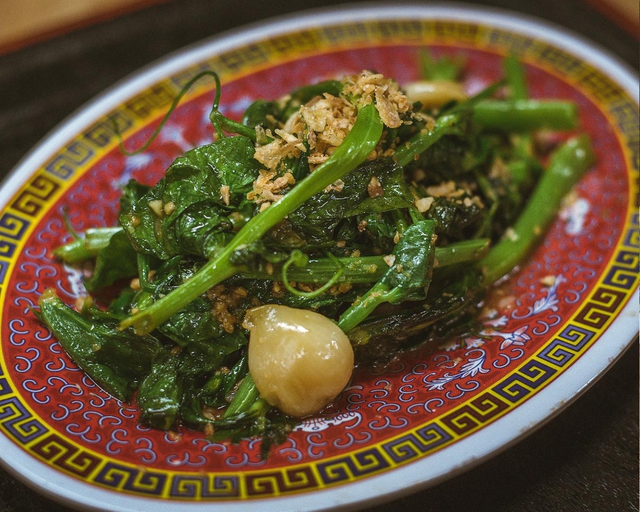 Order Chinese Broccoli food online from Ramen-San Whisky Bar store, Chicago on bringmethat.com