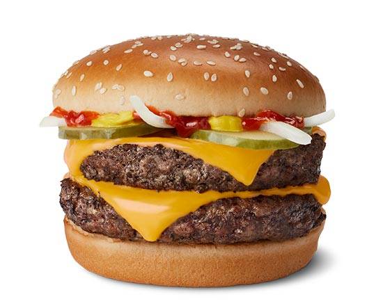 Order Double Quarter Pounder with Cheese food online from Mcdonald'S® store, SHARON on bringmethat.com